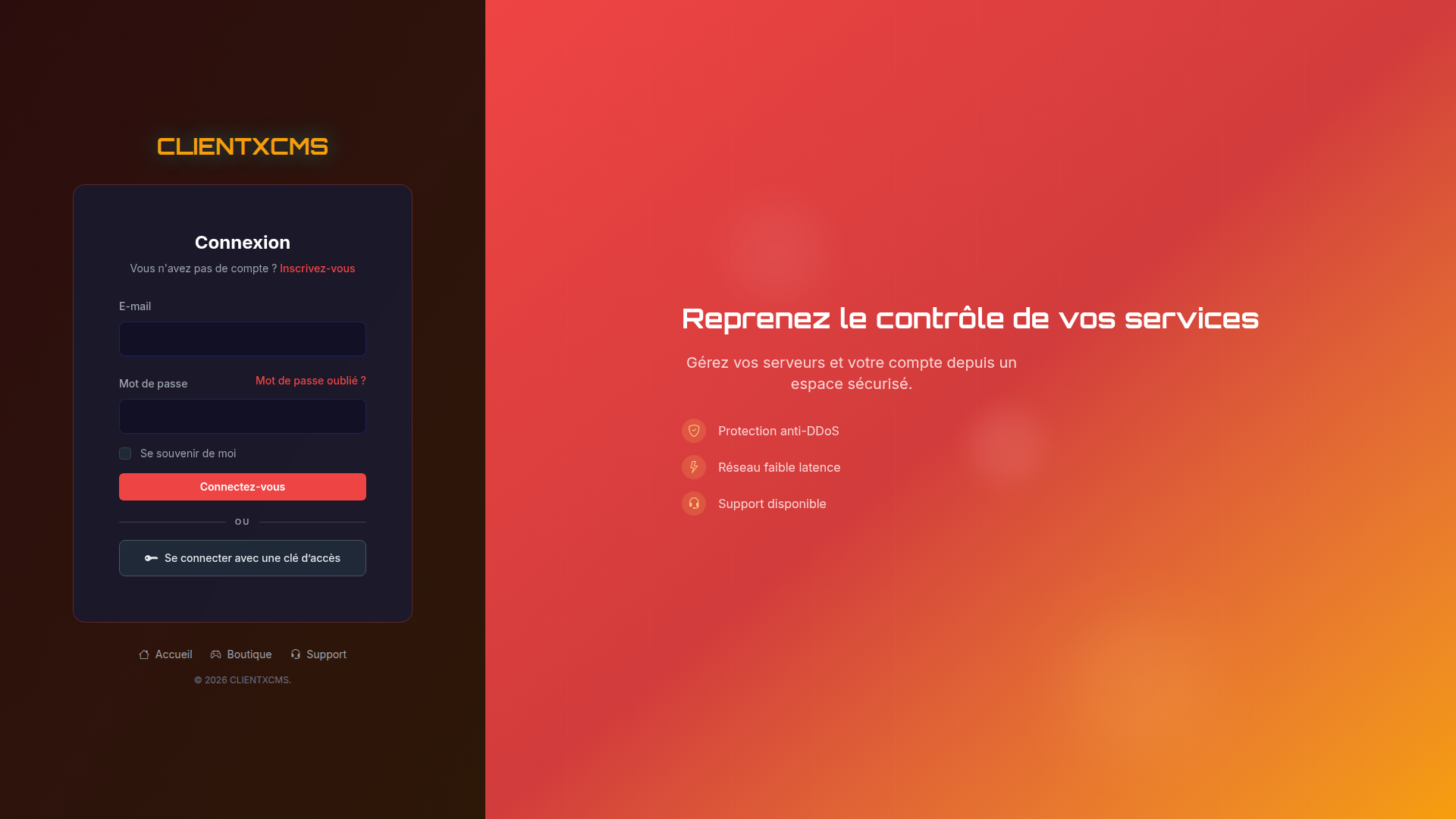 Connexion